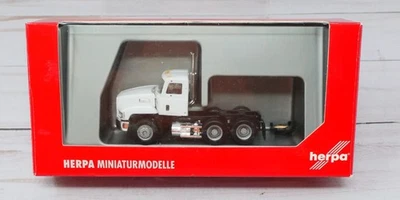Herpa Promotex 15263, Mack CH 603 Semi Truck Tractor, Undecorated White HO Scale - Image 1 of 2