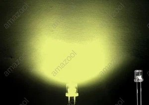 500pcs x warm white 2pin 5mm Flat top LED Wide Angle pink Led Light lamp led  - Picture 1 of 2