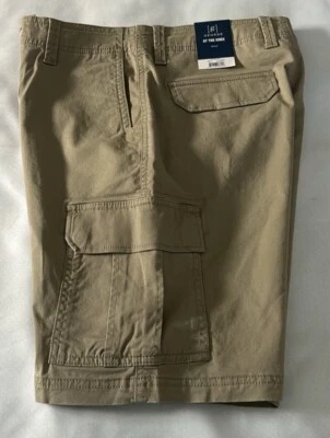 Cargo Shorts Mens 30 Tan Snap Pockets - Image 1 of 4