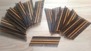 21 Degree Plastic Strip Nails - Bright Framing Nails 2 3/8" 504 Nails - Picture 1 of 4