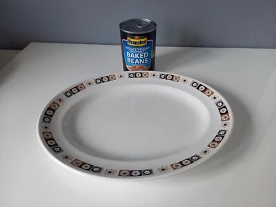 Hostess Tableware British Anchor Ballerina Pattern Oval Plate - 1960's - 30.5 cm - Image 1 of 4