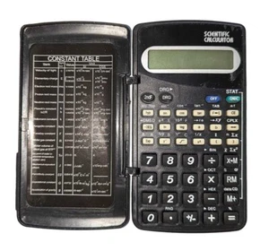 SCIENTIFIC CALCULATOR ELECTRONIC OFFICE 10 DIGITS SCHOOL EXAMS GCSE WORK OFFICE - Picture 1 of 3