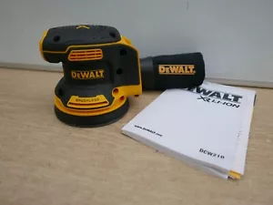 DeWALT DCW210 18v xr 125mm 5" cordless random orbital sander bare unit - Picture 1 of 2