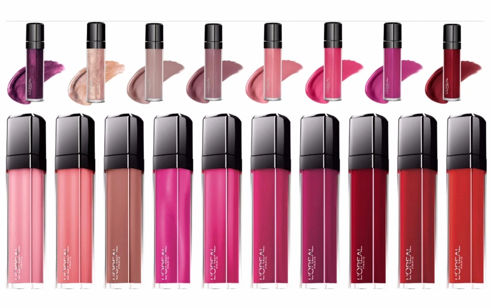 L'OREAL 'Infallible Mega Gloss' Liquid Lipstick Lipgloss Matte Shimmer 25 Farbtöne
