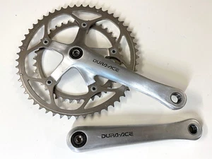 Juego de bielas Shimano Dura-Ace FC-7701 175 mm 2x9 velocidades 53/39T Octalink BB 130 mm BCD - Imagen 1 de 9
