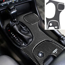 3PCS For Corvette C5 98-04 Carbon Fiber Gear Shift Interior Cover Trim
