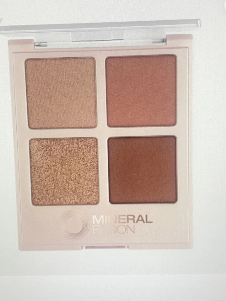 Mineral Fusion Refillable Eyeshadow Palette (4 Shades SUMMER VACATION) 0.25oz