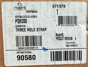 NVENT Hoffman PGH3S8 Three Hole Strap - Picture 1 of 2