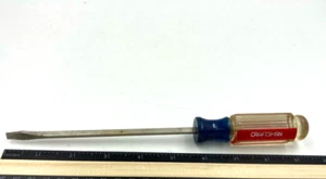 Vintage Craftsman Slotted Flat Screwdriver USA - 3/16 41577 M WF - Picture 1 of 4