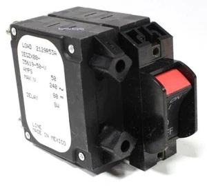 Sensata Airpax IEGZX00-35619-50-V 50Amp Circuit Breaker - Picture 1 of 6