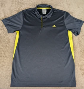 Adidas Shirt Men's Activewear Climalite Performance Sz Large Short Sleeve EUC - Picture 1 of 11