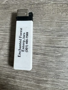 vintage lighter maryland enchanted forest Advertising Souvenir empty bin 44 - Picture 1 of 2