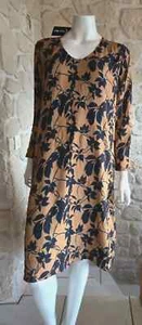 Robe marron fleuri Railey marque Poissons Blancs (jr) - Imagen 1 de 8