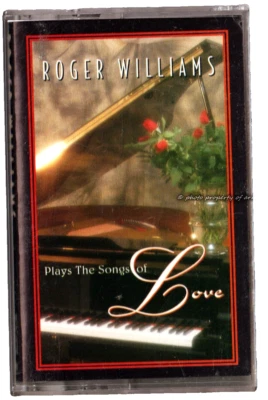 Roger Williams Plays The Songs of Love, (1994 Cassette - RARE) V.G. Condition - Image 1 of 3
