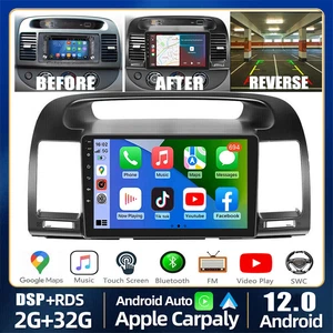 For Toyota Camry 2000-2006 Android 12 Apple Carplay Car Radio Stereo GPS Navi - Picture 1 of 18