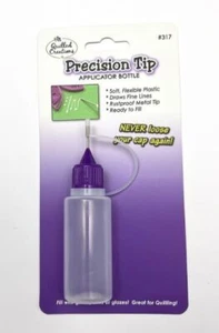 PRECISION TIP APPLICATOR BOTTLE-Quilled Creations/Paper Tool-Quilling-Glue/Glaze - Picture 1 of 5