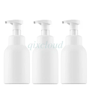 450ml Empty Plastic Pump Soap Dispenser Foaming Bottle Shower Gel Shampoo - Picture 1 of 12