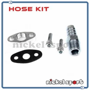 Kit de brida de retorno de drenaje de aceite turbo con montaje Garrett GT25R GT28R GT30R GT35R - Imagen 1 de 1
