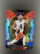 Deshaun Watson 2022 Panini Select Red White & Blue Die Cut #67 Cleveland Browns