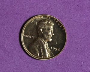 1954- Lincoln Penny CENT #P21799 - Picture 1 of 2
