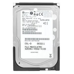 Hard Drive Fujitsu MAX3147RC 146GB SAS 16MB Cache 15000RPM 3.5'' Inch - Picture 1 of 5