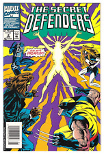 Marvel Comics SECRET DEFENDERS #2 first printing newsstand variant
