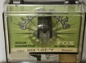 AGUJA TOCADISCOS FOX 933 DST-W - SANYO/DIAMANTE - Imagen 1 de 16