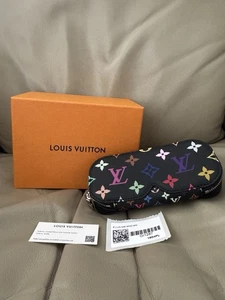 Louis Vuitton X Murakami 2025 BLACK MULTICOLOR SUNGLASSES CASE - NEW LV GI1287 - Bild 1 von 8