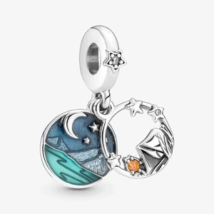 Pandora Camping and Night Sky Double Dangle Charm - Bild 1 von 7