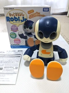 Robi Jr. Talking Robot Takara Tomy More Friendly Japanese Omnibot 2000 Words Toy - Picture 1 of 6