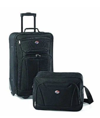 American Tourister Fieldbrook II Softside Luggage Set - Black (Set of 2) - Image 1 of 2