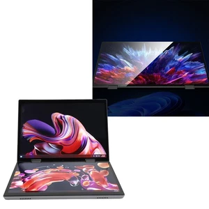 EU Plug 10.5in Dual Touch Screen Laptop For Windo-ws 11 Pro 32GB RAM 1TB SSD NEW - Afbeelding 1 van 12
