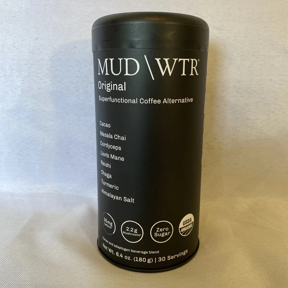 Alternativa de café con champiñones original MUDWTR | 2.240 mg cultivada en EE. UU. y 30 porciones  Foto 1 de 4