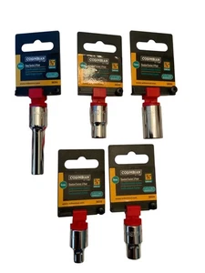 Columbian Wilton Metric Socket Wrenches 6mm, 8mm(deep),9mm, 10mm, 13mm 3/8”drive - Picture 1 of 1