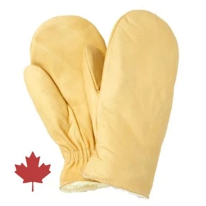 Guantes de basura de cuero originales Raber - medianos, hechos en Canadá 🇨🇦 - Imagen 1 de 7