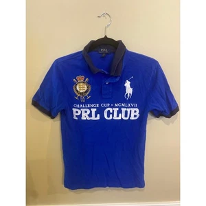 Polo Ralph Lauren Polo Shirt Teens Youth Large PRL Club Embroidered Short Sleeve - Picture 1 of 4