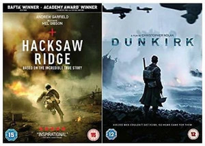 WORLD WAR TRUE STORY COLLECTION DVD Hacksaw Ridge Dunkirk Brand New Sealed UK R2 - Picture 1 of 1