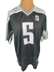 MICHIGAN STATE SPARTANS JERSEY #5 STEVE AND BARRY'S Men's XL Green Gray - Picture 1 of 5