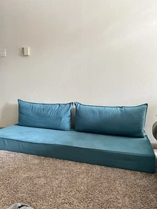Gray Arabic/Turkish Floor Seating Sofa majlis/jalsa - Picture 1 of 4