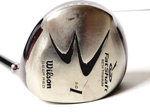 Wilson Deep Red Driver RH 9.0 Graphite 45" Fat Shaft Beta Titanium Golf Club - Picture 1 of 12