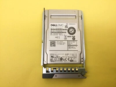 H6GCD DELL 800GB SAS 12Gb/s 2.5'' SSD 0H6GCD KPM6XMUG800G Gen14 - Image 1 of 3