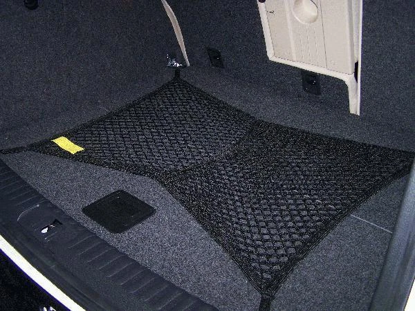 VW Volkswagen Rear Black Mesh Cargo Net Golf GTI R32 Tiguan Rabbit 5N0065111 OEM - Image 1 of 4