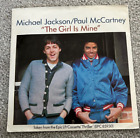 Michael Jackson/Paul Mcartney The Girl Is Mine 1982 Uk Epic Vinyl 7" Single
