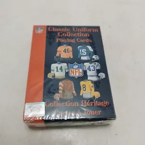 NFL Classic Uniform Collection Playing Cards NEW SEALED - Picture 1 of 3