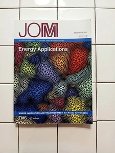 Energy Applications 2017 Publication Of Minerals Metals Materials Society JOM  - Imagen 1 de 10