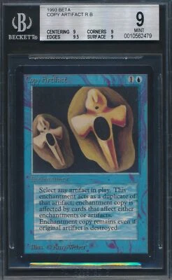 Beta Copy Artifact BGS 9 Graded Magic MTG (2479) -magicgraders- - Image 1 of 3