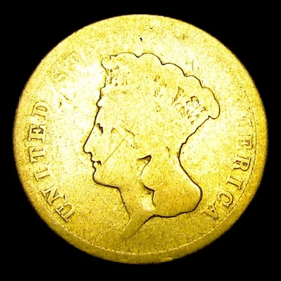 1854-O Princess $3 Three Dollar Gold Coin US  ---- Nice Details Coin ---- #426U - Image 1 of 2