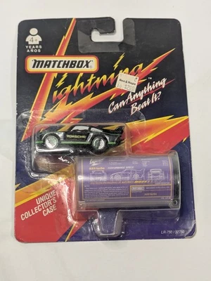 Matchbox Negro PORSCHE 935 1991 LIGHTNING LR750 Nuevo Verde Negro Foto 1 de 4