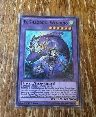 El Shaddoll Wendigo MP15-EN221 2015 Mega-Tins Mega Pack 1st Edition (HP) - Image 1 of 2