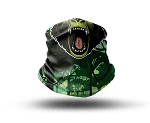 Washable Fabric Face Cover Neck Gaiter Unique Print Gorilla Face Design EU Made - Picture 1 of 5